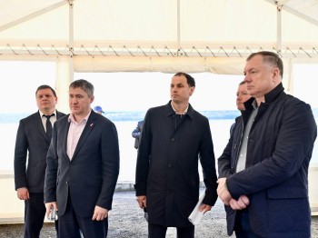 Марат Хуснуллин оценил ремонт инфраструктурных объектов Перми Марат Хуснуллин оценил ремонт инфраструктурных объектов Перми