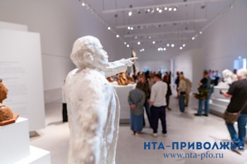 Выставка "Сергей Конёнков. XX век" открылась в Пакгаузе НГХМ