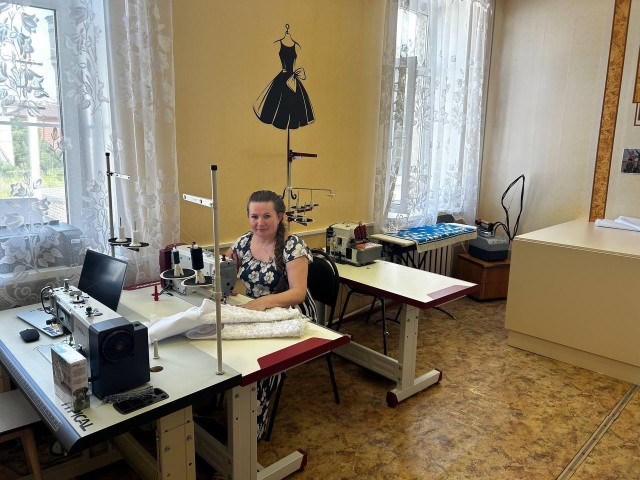 Жительница Воскресенского муниципального округа открыла ателье благодаря социальному контракту Жительница Воскресенского муниципального округа открыла ателье благодаря социальному контракту