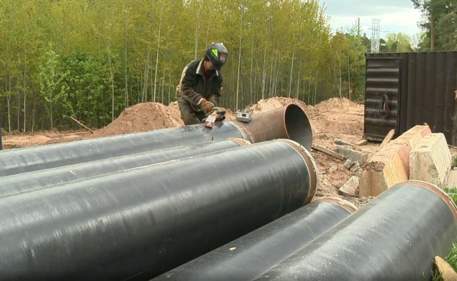 Подводный газопровод через Волгу реконструируют в Нижегородской области