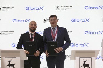 Глеб Никитин и гендиректор ООО "Глоракс" подписали соглашение о комплексном развитии территорий
