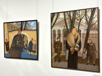 В центре культуры «Рекорд» открылась выставка «Великая Победа: 80 лет мужества и памяти»
