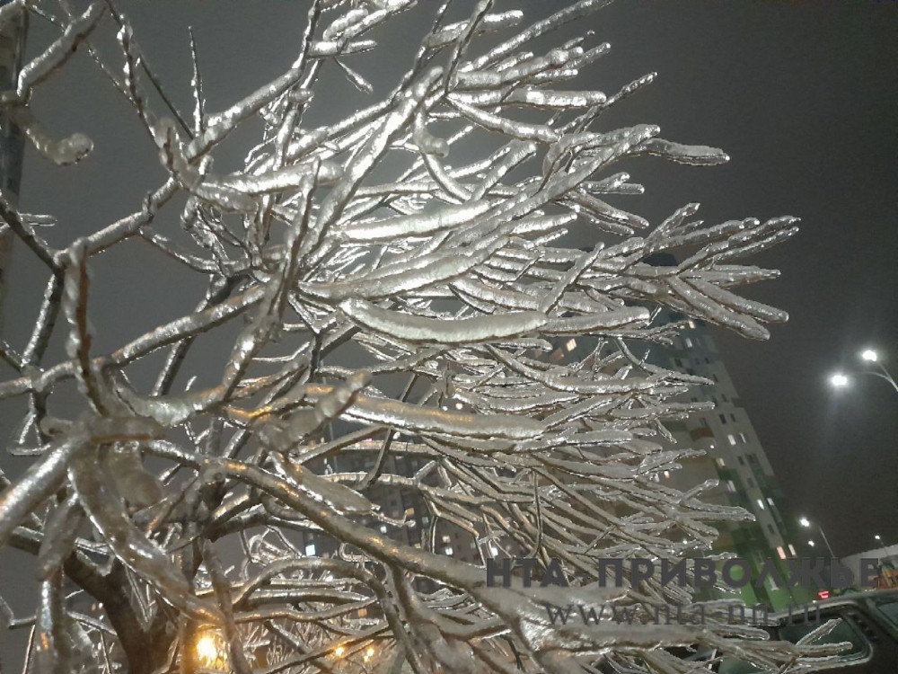 Ледяной дождь прогнозируется в Чебоксарах