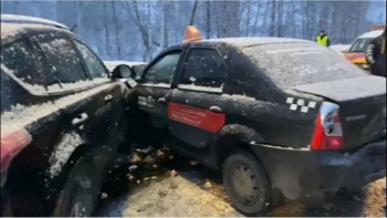 Водитель такси погиб в ДТП на М-7 в Нижегородской области