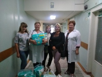 Молодежный совет нижегородских почтовиков посетил малышей-отказников в детской областной больнице