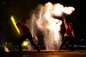 Свыше 10 тысяч человек посетили фестиваль огня &quot;Жарко&quot; в Нижнем Новгороде