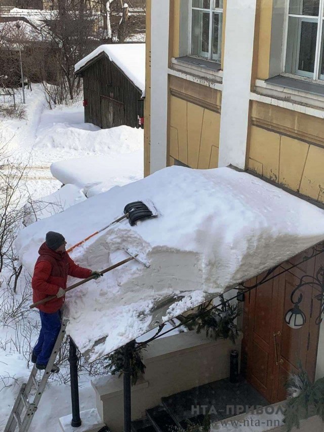 Почти 250 бригад сформировано в Нижнем Новгороде для очистки кровель от снега 