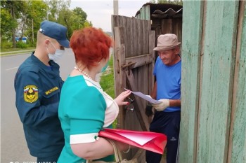 Обход 57 частных домов провели в Чебоксарах на предмет пожарной безопасности