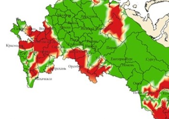 Прогноз пожарной опасности в регионах ПФО сделан на май