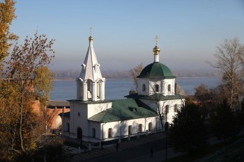 Колокола храма в честь преподобного Симеона Столпника освятили в Нижегородском кремле