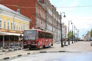 Общественный транспорт с символикой ЧМ-2018 запустили в Нижнем Новгороде