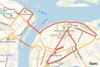Движение транспорта перекроют в центре Нижнего Новгорода с 14 на 15 июня в связи с акцией &quot;Велоночь&quot;  