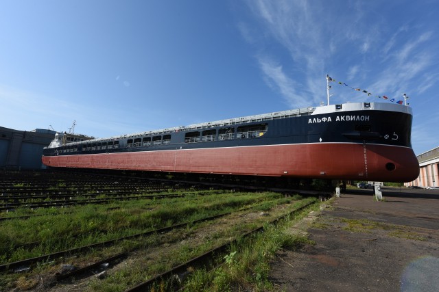 Нижегородское "Красное Сормово" передало заказчику последнее судно в серии для ТК"Альфа"
