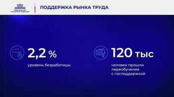 Безработица в РФ сохраняется на низком уровне – 2,2%