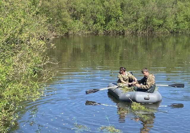 1,2 км искусственных нерестилищ установили на Тойме в Татарстане