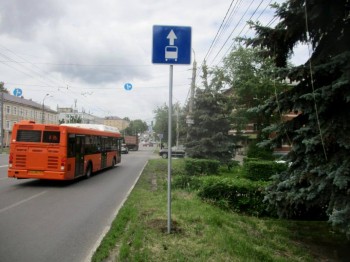 Выделенку для общественного транспорта организуют на ул. Бекетова в Нижнем Новгороде