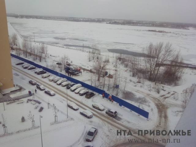 Работы по строительству автодороги начались на Волжской набережной в Нижнем Новгороде