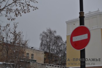 Движение по проездам у Советской площади и на ул. Ярошенко в Нижнем Новгороде приостановят до 12 января