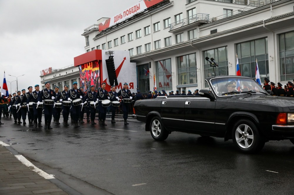Парад Победы прошел 9 мая в Нижнем Новгороде