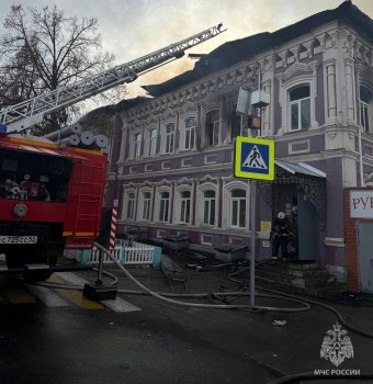 Пожар на ОКН в Большемурашкинском округе ликвидирован Пожар на ОКН в Большемурашкинском округе ликвидирован