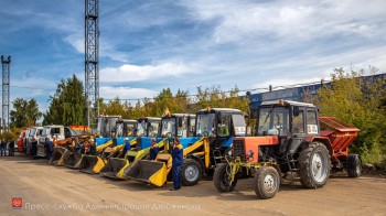 Первая партия специализированной техники для уборки города поступила в Дзержинск Нижегородской области