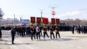 Генеральная репетиция парада Победы в Чебоксарах назначена на 7 мая Генеральная репетиция парада Победы в Чебоксарах назначена на 7 мая
