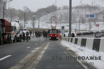 Регулярное движение по Молитовскому мосту в Нижнем Новгороде торжественно открыто 4 ноября 2016 года