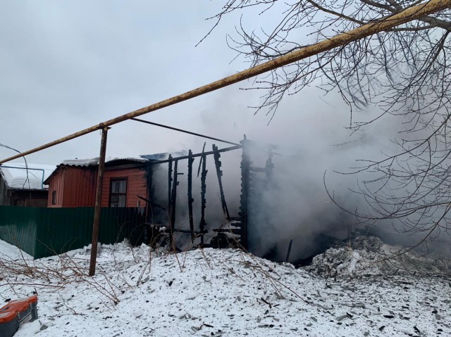 Расселяемый дом сгорел в Нижегородской области Расселяемый дом сгорел в Нижегородской области
