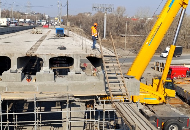 I этап ремонта Мызинского моста в Нижнем Новгороде выполнен на 60%