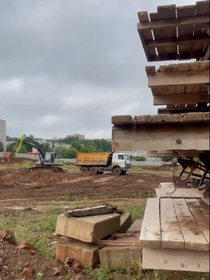 Школу на 1,1 тыс. мест на ул. Архитектора Берша строят в Ижевске