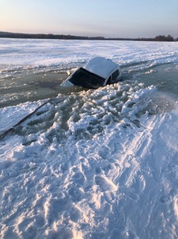Первый случай провала техники под лёд зарегистрирован в Нижегородской области