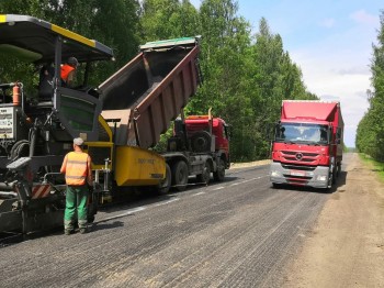 Участок трассы в Уренском районе отремонтируют по нацпроекту к сентябрю 
