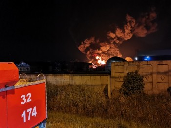 Пожарные поезда &quot;РЖД&quot; привлекут к тушению возгорания в Кудьминской промзоне Нижегородской области (ВИДЕО) 
