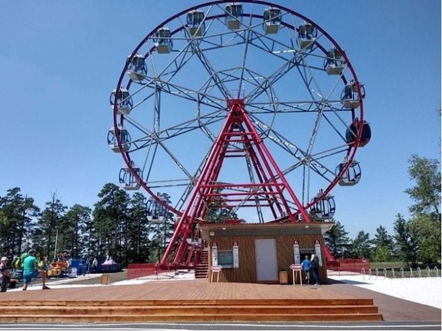 Колесо обозрения планируется установить в Центральном парке Дзержинска Колесо обозрения планируется установить в Центральном парке Дзержинска
