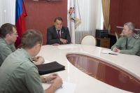 Шнякин провел встречу по вопросам  жилищного обеспечения военнослужащих