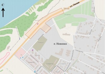 Новый съезд построят к ЖК &quot;Окский берег&quot; в Нижнем Новгороде