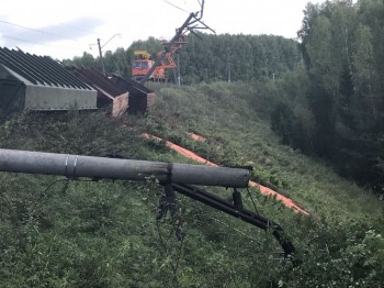 Размытые железнодорожные пути в Прикамье планируется восстановить к 27 августа