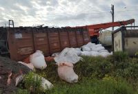Авария на канализационном коллекторе стала причиной схода с рельсов вагонов поезда в Дзержинске Нижегородской области