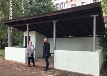 "ЛУКОЙЛ" отремонтировал веранду в детском саду города Кстово
