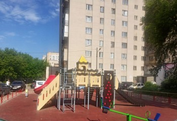 Новая детская площадка появилась в Нижнем Новгороде по проекту &quot;Вам решать!&quot;