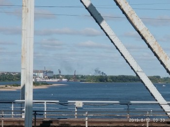 Возгорание на близлежащей улице нижегородцы приняли за пожар на заводе &quot;Красное Сормово&quot;