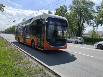 Троллейбус «Синара» вышел на тестовые испытания в Нижнем Новгороде Троллейбус «Синара» вышел на тестовые испытания в Нижнем Новгороде