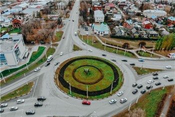 Кольцевую развязку на ул. Гражданская в Чебоксарах перестроят в перекрёсток