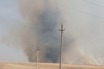 Огненный торнадо наблюдали в Башкирии (ВИДЕО) 