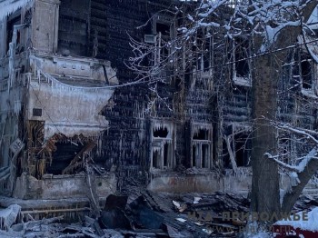 Тело женщины обнаружено при разборе завалов после пожара на ул. Б. Покровская в Нижнем Новгороде