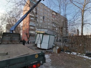 Заброшенные киоски убирают с нижегородских улиц