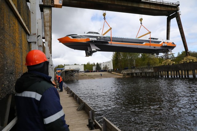 "Метеор 120Р" спущен на воду 25 мая в Чкаловском районе
