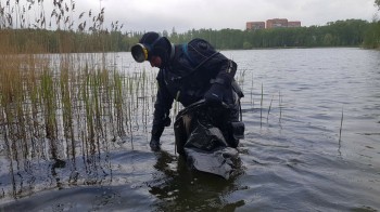 Водолазы обследовали пляжные зоны Светлоярского, Пестичного и Лунского озёр в Нижнем Новгороде