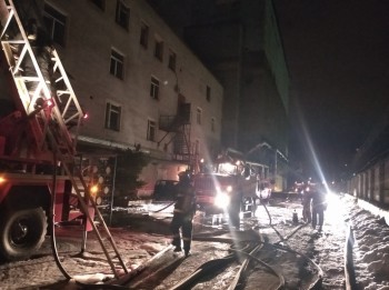 Трансформатор электрошлаковой печи загорелся на промышленном предприятии в Перми