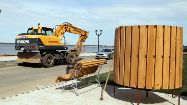 Работы первого этапа реконструкции Московской набережной Чебоксар закончат к 20 июня Работы первого этапа реконструкции Московской набережной Чебоксар закончат к 20 июня